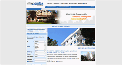 Desktop Screenshot of mavi-emlak.com