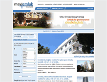 Tablet Screenshot of mavi-emlak.com